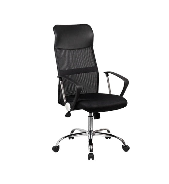 High Back Mesh Office Chair w/ Metal Base