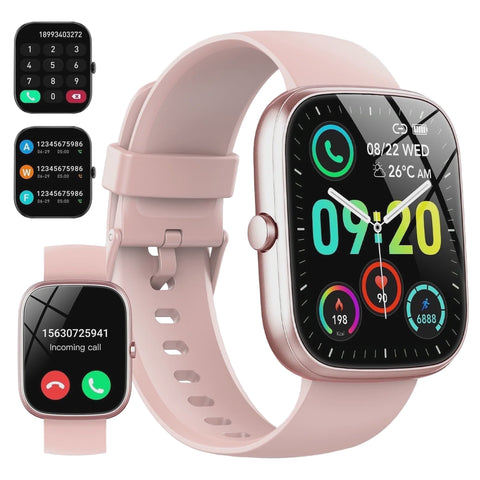 Smart Watch for Android and iPhone, IP68 Waterproof Smartwatch for