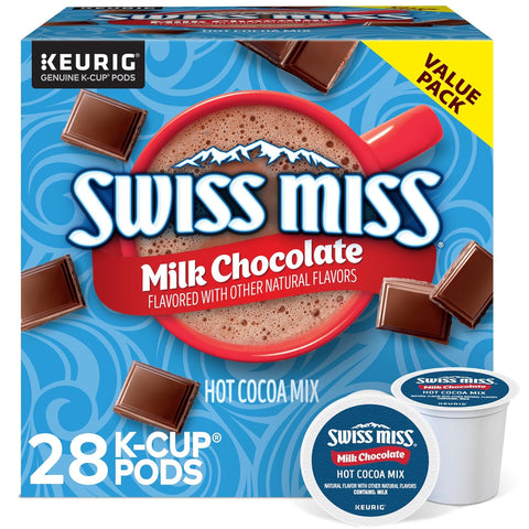 Swiss Miss Milk Chocolate Hot Cocoa K-Cup Pods - 28 Ct