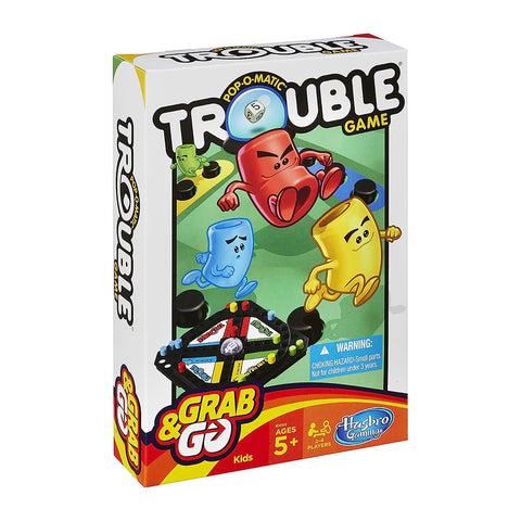 Hasbro Trouble Grab & Go Game