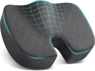 TushGuard Memory Foam Seat Cushion - Sciatica & Hip & Coccyx Pain Relief