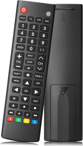 Universal TV Remote Control for Samsung, LG, Hisense, TCL, Sony, Vizio, Onn, Toshiba, Philips & More DVD, Blu Ray Player, Soundbar Devices