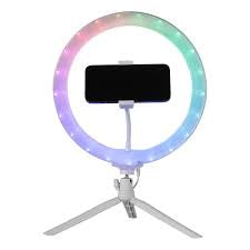 Vivitar 12" Full Color 3D Ring Light w/ Tripod & Adjustable Ball Head