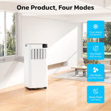 Zafro 10,000 BTU (A5407-10K-ZA) Portable Air Conditioner/Dehumidifier/Fan, 24 Hr Timer plus Drain Hose for Rooms up to 450 sq ft