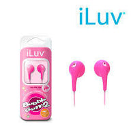 iLuv iEP205 Bubble Gum II Earphones - Pink