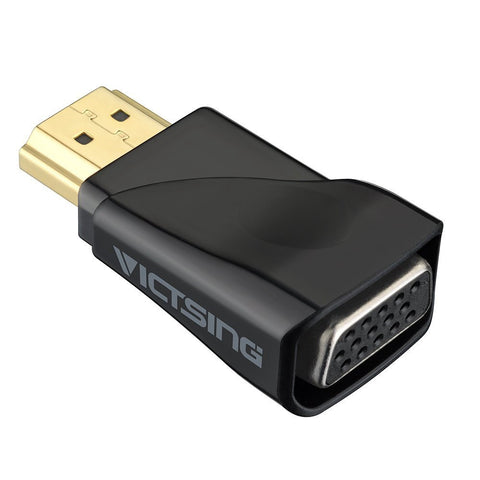 VicTsing Gold-Plated HDMI to VGA Converter Adapter for PC