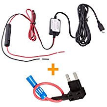 Spy Tec Mini USB Dash Cam 10 Foot Hardwire and Fuse Kit for A119 A119S G1W G1WS