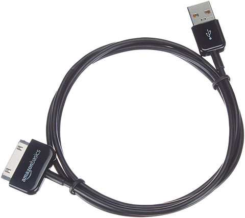 AmazonBasics Apple Certified 30-Pin to USB Cable for Apple iPhone 4, iPod, & iPad 3rd Generation - 3.2 FT