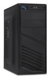 Black Mid Tower ATX/Micro-ATX Case w/ 600W PSU - XTQ-200
