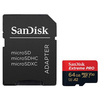 SanDisk Extreme Pro 64GB A2 V30 Performance microSDXC