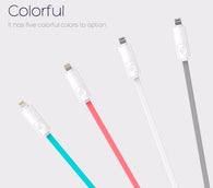 Rock MicroUSB to USB Charge/sync 3FT Cable - Red