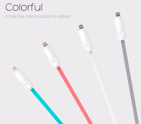 Rock MicroUSB to USB Charge/sync 3FT Cable - Red
