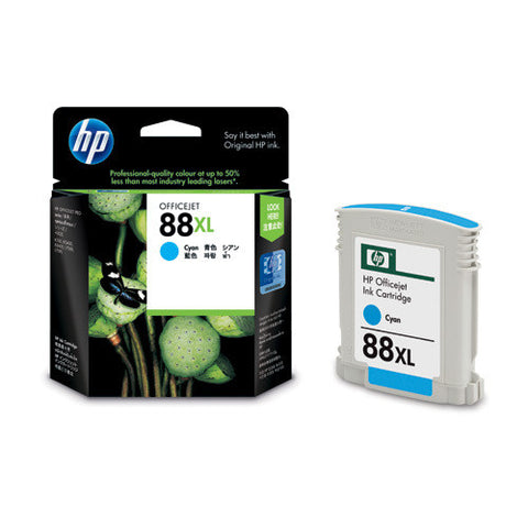 HP 88 Large Cyan Ink Print Cartridge - 17.1ml
