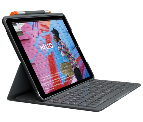 Logitech Slim Folio Keyboard case with Bluetooth
