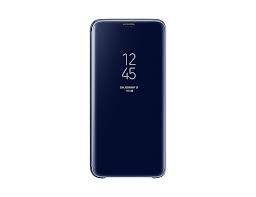 Clear View Standing Cover Flip Case for Samsung J4