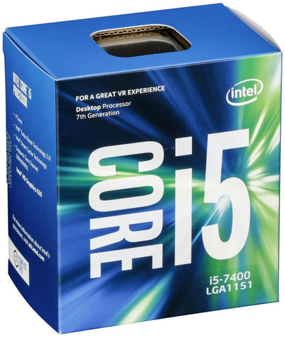 Intel Core i5-7400 Kaby Lake Processor 3.0 GHz 8.0GT/s 6MB LGA 1151 CPU