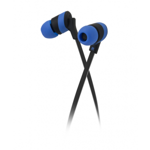Klip Xtreme KolorBudz Stereo Earphones - Blue 3.5mm