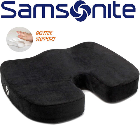 Samsonite SA5451 Orthopedic Cushion - 100% Pure Memory Foam - Fit Most Seats