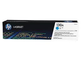 HP 130A Cyan Original LaserJet Toner Cartridge (CF351A)