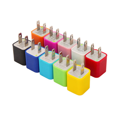 @One Cube USB Wall Charges Assorted Colours