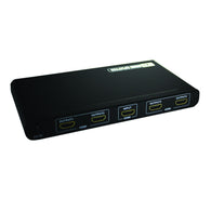 MYO HDMI 4K X 2K 4x1 Splitter (4 TVs Show Same Video Source)