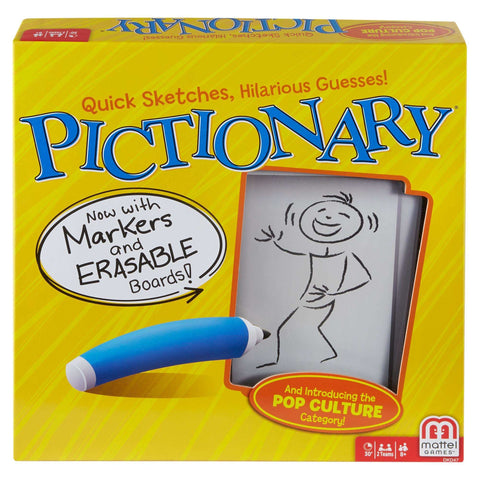 Pictionary Quick-Draw Guessing Game w/ Adult and Junior Clues