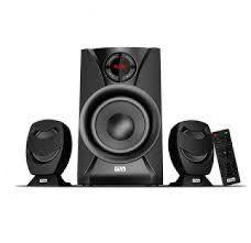 MYO MSP-HT10 2.1 Bluetooth Speakers w/Remote/USB/SD/Radio