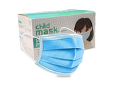 Disposable 3-Ply Child's Face Mask - 50 Pack