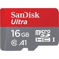 SanDisk Ultra 16GB microSDHC USH-1 Class 10 98mb/s w/ Adapter