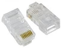 Cybertech Cat6, Cat5e RJ-45 8P8C Ethernet Modular Crimp Connectors Plugs