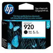 HP 920 Black Officejet Ink Cartridge - 10ml