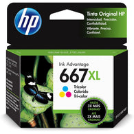 HP 667XL Tri-Colour High Yield Cartridge