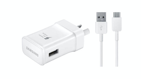 Samsung Travel Wall Adapter w/ Type C USB Cable - White