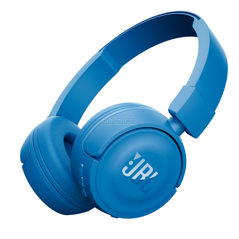 JBL T450BT Wireless On-Ear Headphones w/ Mic - Blue