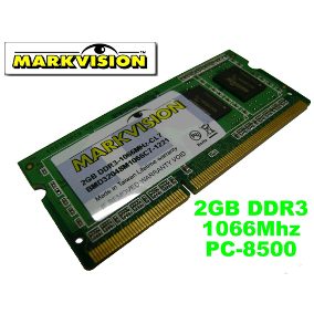 MarkVision 2GB PC3 8500 DDR3 1066 SO-DIMM Memory
