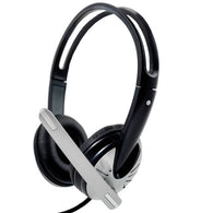 iMicro Wired USB Headphone w/ Microphone & Volume Control