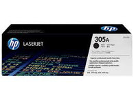 HP 305A Black Original LaserJet Toner Cartridge (CE410A)