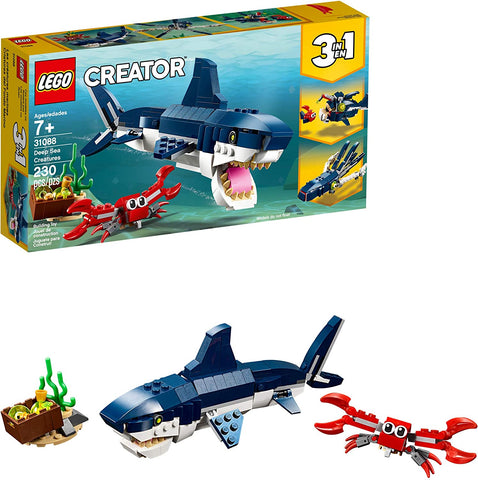 Lego Creator 3-in-1 Deep Sea Creatures - 230 pcs - Age 7+