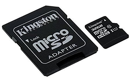 Kingston 32Gb microSDHC Class 10 Flash Cards