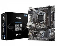 MSI H310M PRO-M2 PLUS LGA1151/ Intel H310/ DDR4/ SATA3 & USB3.1/ M.2/ A&GbE/ MicroATX Motherboard