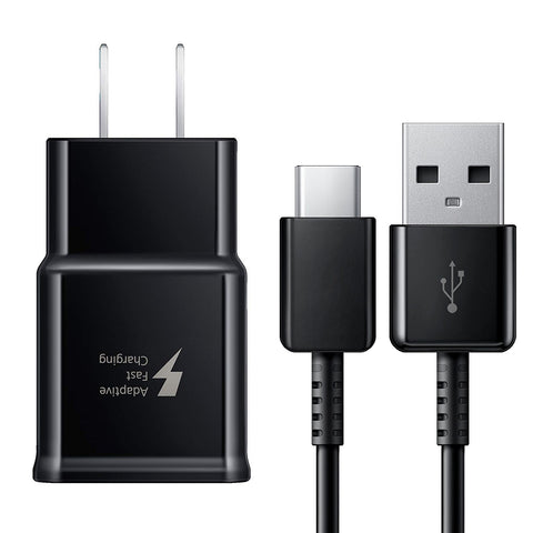 Samsung Travel Wall Adapter w/  Type C USB Cable - Black