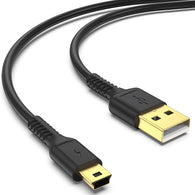 3ft USB 2.0 to Mini B Male Charging Cable