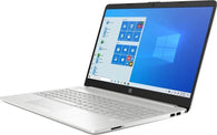 HP 15-dw3033dx 15.6" Intel Core i3-1115G4, 256GB SSD, 8GB RAM, Windows 10 S - Natural Silver