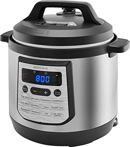 Insignia 8qt Digital Multi Cooker - Stainless Steel