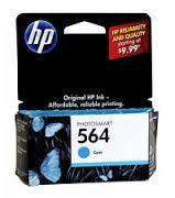 HP 564 Cyan Ink Cartridge - 3ml