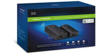 Linksys PLWK400 Powerline AV 1 Port + WiFi Ext Adapter Kit