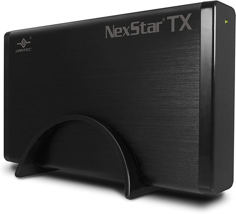 Vantec NexStar TX NST-328S3-BK 3.5" SATA3 to USB 3.0 External Hard Drive Enclosure
