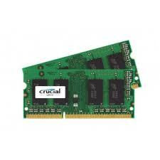 Crucial DDR3-1600 PC3-12800 SODIMM 4GB 1.35V Notebook Memory