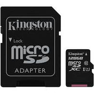 Kingston Canvas Select 128GB microSDXC Class 10 Memory Card
