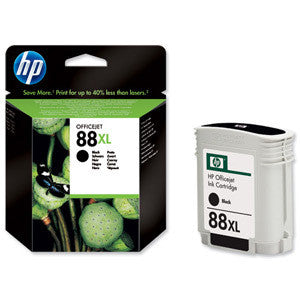HP 88 Large Black Ink Print Cartridge - 58.9ml